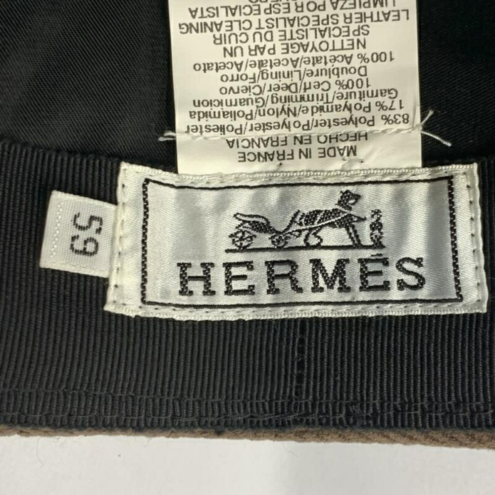 HERMES Hat Brown 59 Hermes - Picture 5 of 8